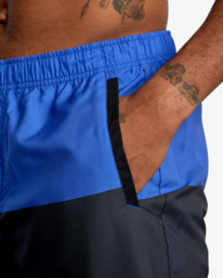 2 Yogger IV Elastic Waist Shorts 17" Purple V2091YGR RVCA