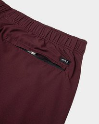 4 Yogger IV Elastic Waist Shorts 17" Green V2091YGR RVCA
