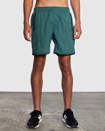 2 YOGGER IV ATHLETIC SHORTS 17" Green V2091YGR RVCA