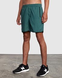 5 YOGGER IV ATHLETIC SHORTS 17" Green V2091YGR RVCA