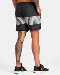 5 Yogger IV Elastic Waist Shorts 17" White V2091YGR RVCA