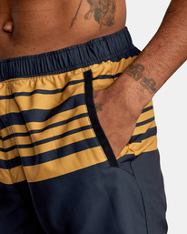 8 Yogger IV Elastic Waist Shorts 17" Yellow V2091YGR RVCA