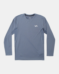 0 Sport Vent Long Sleeve Tee Blue V9011RSV RVCA