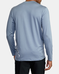 2 Sport Vent Long Sleeve Tee Blue V9011RSV RVCA