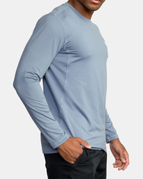 5 Sport Vent Long Sleeve Tee Blue V9011RSV RVCA