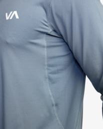 9 Sport Vent Long Sleeve Tee Blue V9011RSV RVCA