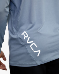 10 Sport Vent Long Sleeve Tee Blue V9011RSV RVCA