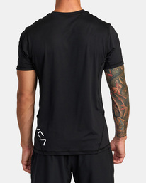 2 Sport Vent Performance Tee Grey V9021RSV RVCA