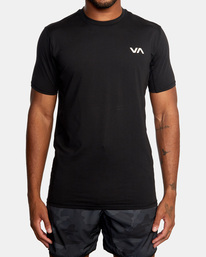 10 VA Sport Vent - Short Sleeve Top for Men Black V9021RSV RVCA