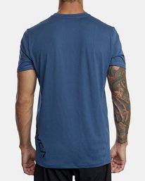 3 Sport Vent Performance Tee Blue V9021RSV RVCA