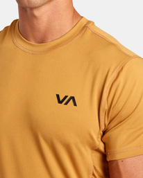 3 Sport Vent Performance Tee Brown V9021RSV RVCA