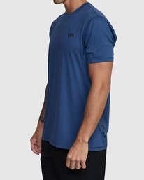 2 Sport Vent Performance Tee Blue V9021RSV RVCA