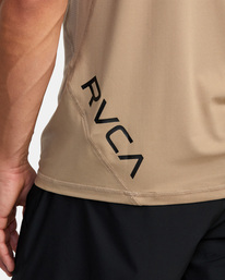 7 VA Sport Vent - Kurzärmliges Oberteil für Männer Grau V9021RSV RVCA