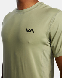 3 Sport Vent Performance Tee Green V9021RSV RVCA