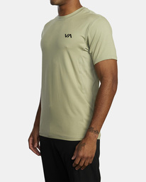 6 Sport Vent Performance Tee Green V9021RSV RVCA