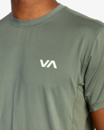 2 Sport Vent Performance Tee Green V9021RSV RVCA