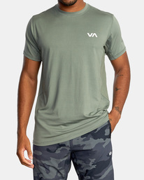 0 Sport Vent Performance Tee Green V9021RSV RVCA