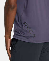6 Sport Vent Performance Tee Black V9021RSV RVCA
