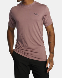 1 Sport Vent Performance Tee Purple V9021RSV RVCA