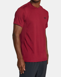 4 Sport Vent Performance Tee Red V9021RSV RVCA