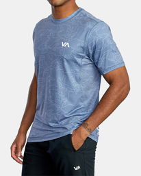 7 Sport Vent Performance Tee White V9021RSV RVCA