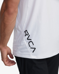 8 VA Sport Vent - Haut manches courtes pour Homme Blanc V9021RSV RVCA
