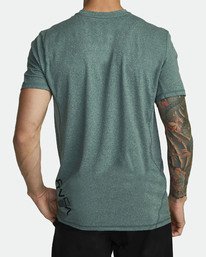 0 Sport Vent Performance Tee Green V9021RSV RVCA