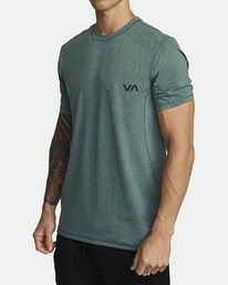 1 Sport Vent Performance Tee Green V9021RSV RVCA