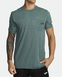 3 Sport Vent Performance Tee Green V9021RSV RVCA