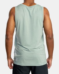 1 Sport Vent Tank Top Green V9031RST RVCA