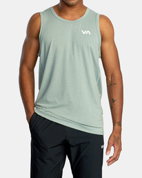 2 Sport Vent Tank Top Green V9031RST RVCA