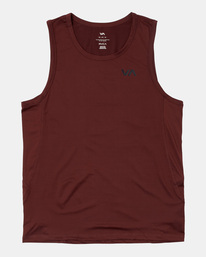 rvca, Sport Vent Tank Top, MAHOGANY (mah) VA Sport Vent - Vest for Men V9031RST