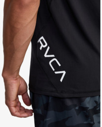 8 Sport Vent Tank Top Black V9031RST RVCA