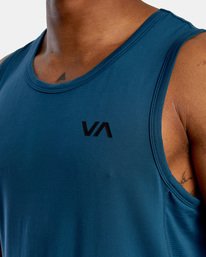 4 Sport Vent Tank Top Blue V9031RST RVCA