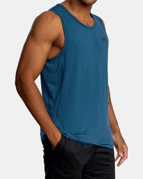 6 Sport Vent Tank Top Blue V9031RST RVCA