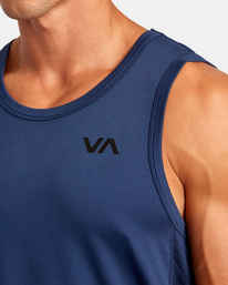 3 Sport Vent Tank Top Blue V9031RST RVCA