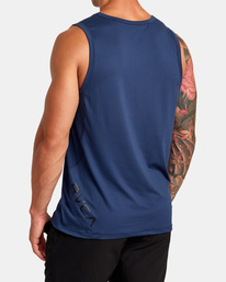 5 Sport Vent Tank Top Blue V9031RST RVCA