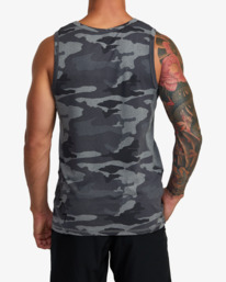 3 Sport Vent Tank Top Brown V9031RST RVCA