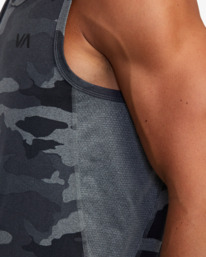 8 Sport Vent Tank Top Brown V9031RST RVCA