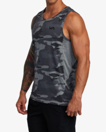 5 Sport Vent Tank Top Brown V9031RST RVCA