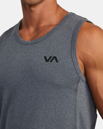 4 Sport Vent Tank Top Brown V9031RST RVCA