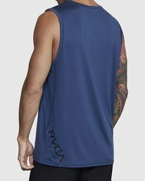 1 Sport Vent Tank Top Blue V9031RST RVCA
