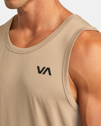 3 Sport Vent Tank Top Grey V9031RST RVCA