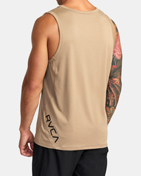 5 Sport Vent Tank Top Grey V9031RST RVCA