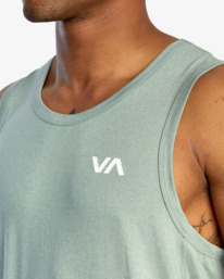 5 Sport Vent Tank Top Green V9031RST RVCA