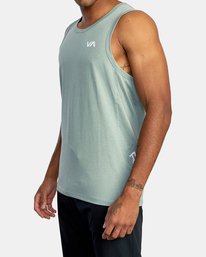 8 Sport Vent Tank Top Green V9031RST RVCA