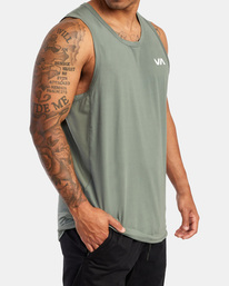5 Sport Vent Tank Top Green V9031RST RVCA