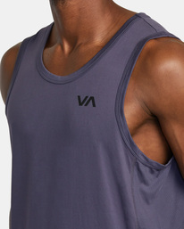 2 Sport Vent Tank Top Black V9031RST RVCA