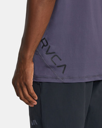 6 Sport Vent Tank Top Black V9031RST RVCA