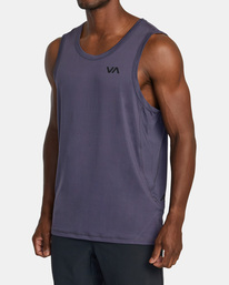 3 Sport Vent Tank Top Black V9031RST RVCA